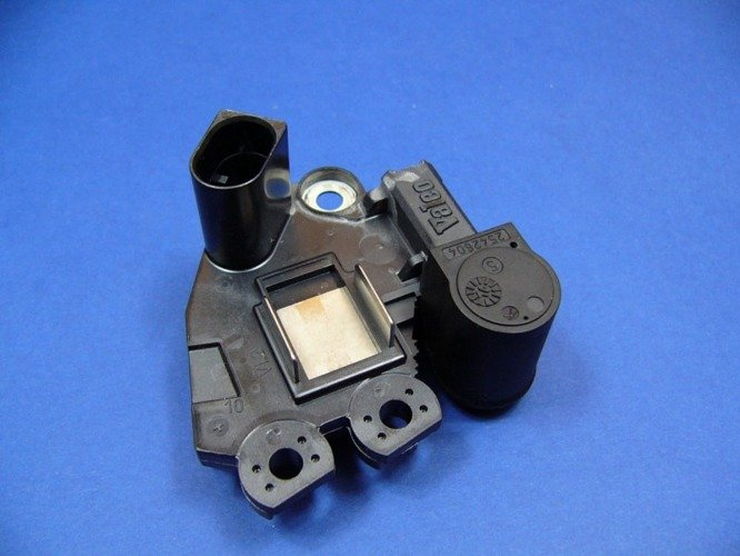 The voltage regulator in the alternator 203 Compressor