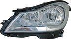 Reflektor lewy chromowany  H7 / H7    W 204
