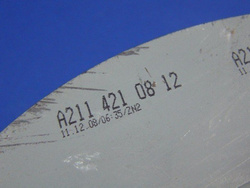 Tarcza hamulcowa  przód W 211  295 mm