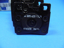 Klocki hamulcowe tylne  R 129 R 170 W 124  W 201  W 202 C 208  W 210