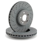 Tarcza hamulcowa  przód C 217  W 222  370 mm