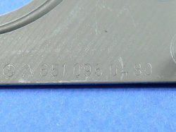 Uszczelka wylotu spalin turbiny X 204 W 204 W 205 C 207 W 212 X 218 W 221 SPRINTER 906 VITO 639