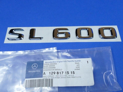 Oznakowanie "SL 600"