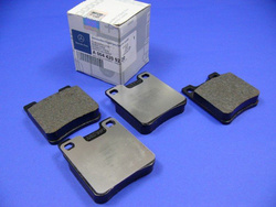 Klocki hamulcowe tylne   C 208 W 210