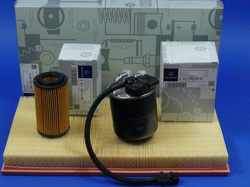 Zestaw filtrów oleju / paliwa / powietrza  VIANO  VITO 639  OM 651