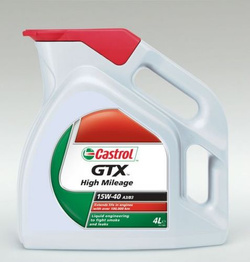 Castrol GTX HIGH MILEAGE  15W40  4L