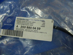 Linka  otwierania maski W 203  CL 203 C 209