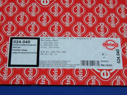 Komplet uszczelek  głowicy   VITO 638  W 202 W 203 W 210  ELRING 