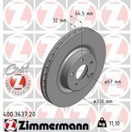 Tarcza hamulcowa przód   W 211  W 219  X  204  330 mm