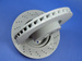 Tarcza hamulcowa  przód  C 216 W 221 335 mm