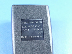 Zamknięcie pasa kierowcy / pasażera z kodem wyposżenia J58  SPRINTER 906 