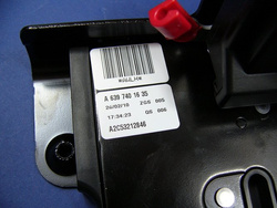 Zamek tylnej klapy VITO 639 VIANO