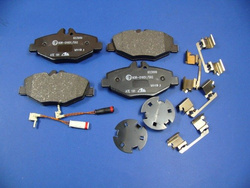 Klocki hamulcowe przednie z czujnikami W 211 ATE