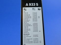 Pióra wycieraczki   550 / 550  CL 203  W 203 C 209 od 07/2003