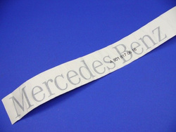 Oznakowanie "Mercedes-Benz"  szary