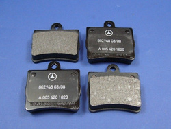 Klocki hamulcowe tylne W 202