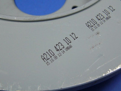 Tarcza hamulcowa tylna  R 171  W 202  W 203 C 208 C 209  W 210   290 mm
