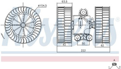 Wentylator  kabiny VITO 639 VIANO z kodem HH4 / HH9