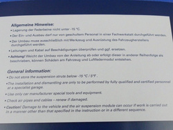 Poduszka pneumatyczna zawieszenia tylnego AIRMATIC W 164 X 164 W 166