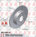 Tarcza hamulcowa  tylna  W 210  Kombi  śred. 292 mm