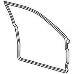Uszczelka gumowa drzwi przednich lewych W 124