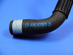 Przewód paliwowy pompa wtryskowa / powrót  W 211 od  06/2003