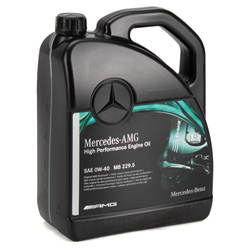 Olej Mercedes AMG  HIGH PERFORMANCE  0W40  5L. MB 229.5 