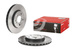 Tarcza hamulcowa  przód  W 169 W 245 288 mm