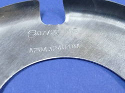 Podkładka dolna spręzyny tylnej W 204  C 207 W 212  C 218 