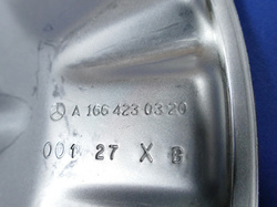 Tarcza kotwiczna tylna prawa szczęk hamulcowych  X 166  W 166 W 292