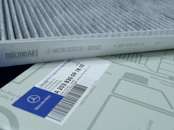 Filtr kabiny  z węglem aktywnym  W 203 CL 203  C 209