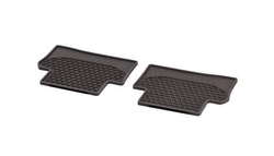  Dywaniki gumowe tylne  W 213 BRĄZOWE