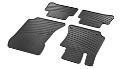 Dywaniki gumowe  W 212 C 218 CZARNE