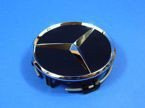 Dekielek / kołpak felgi aluminiowej  CHROM / CZARNY