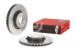 Tarcza hamulcowa przód   C 216 W 221 335 mm