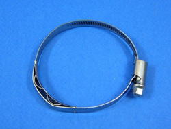 Obejma skrętna przewodu intercoolara z tłumikiem 60-80 mm / prze