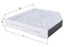 Filtr kabiny  z węglem aktywnym  C 167 V 167 X 167 C 205 W 205  W 206  W 213  R 232 C 238 X 253  C 257 W 463